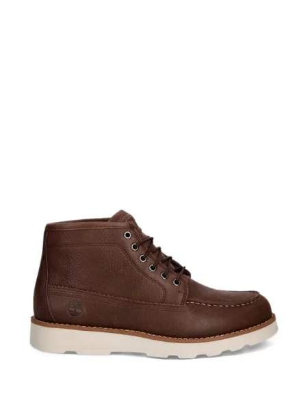 Σκαρπινια Timberland με κορδόνια με δαντέλα καφέ