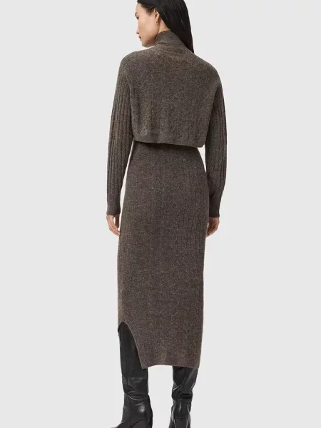 Шерстяное платье Allsaints