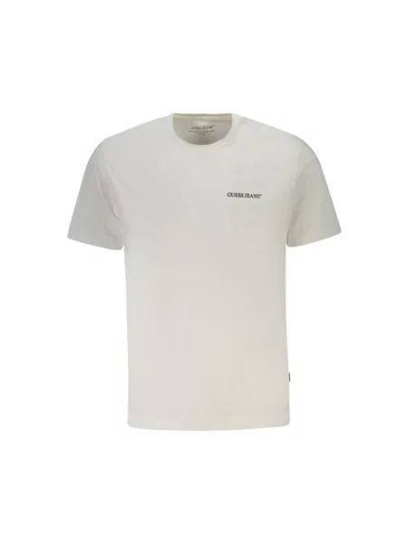 Koszulka z krótkim rękawem Guess Logo Print XL biały