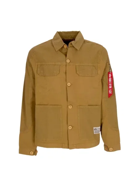 Kurtka Alpha Industries beżowa