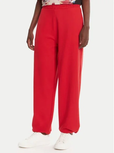 HUGO Долнище анцуг Norata_B Baggy Fit червен