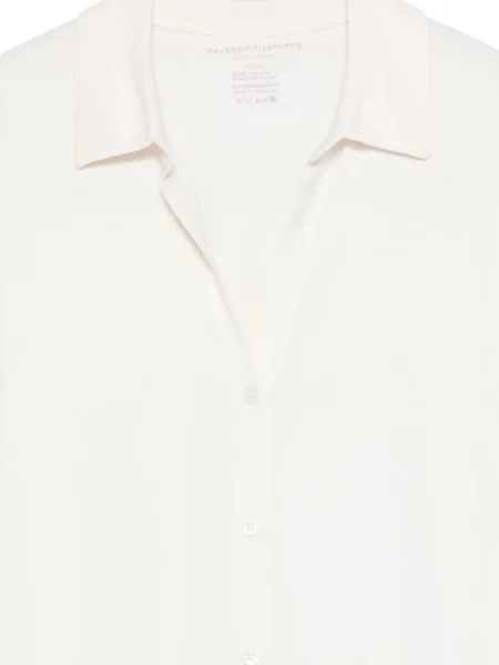 Kołnierzykowy koszula Majestic Filatures
