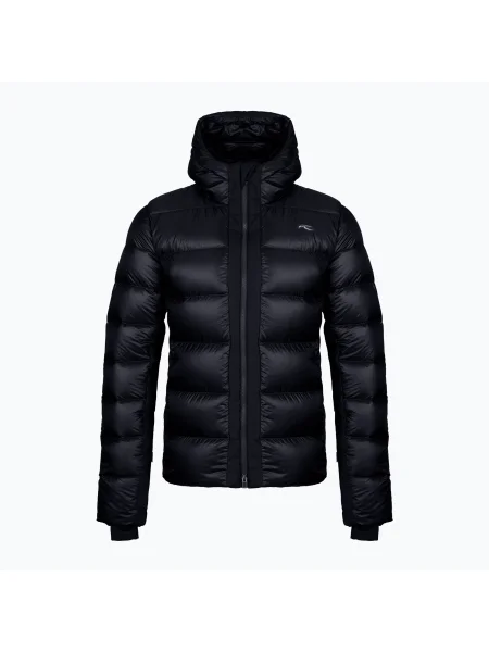 Jachetă de iarnă pentru bărbați KJUS Blackcomb Hooded negru