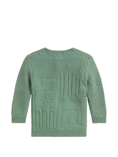 Kardigan dziecięcy Polo Ralph Lauren zielony