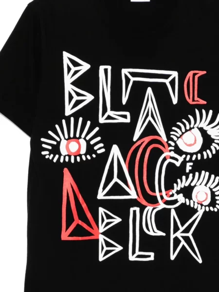 Tricou Black Comme Des Garçons cu imagine negru