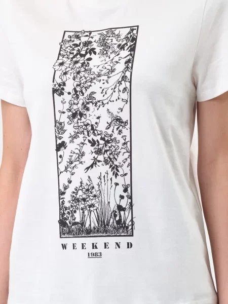 Футболка Weekend Max Mara біла