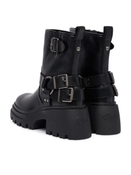 Topánky Buffalo Bfl // bravr biker lo čierna