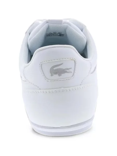 Fűzős bőr sneaker Lacoste Chaymon fehér