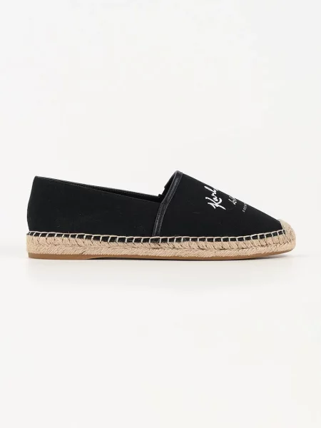 Espadrile Karl Lagerfeld Kamini črna
