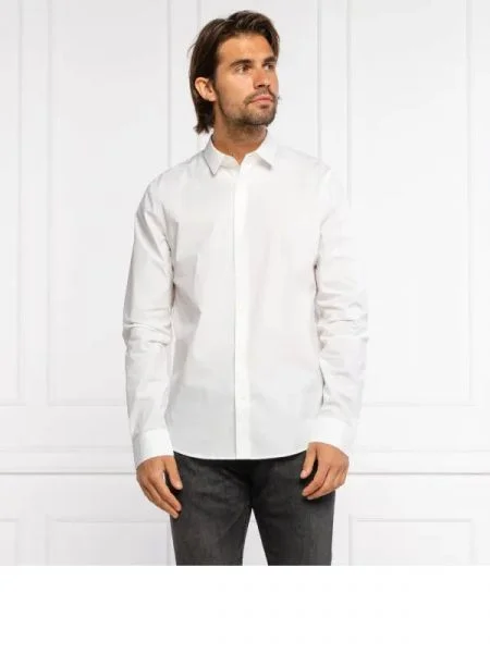 CALVIN KLEIN JEANS Cămașă alb