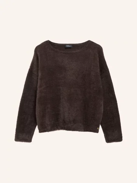 S.Oliver Black Label Sweter braun czarny