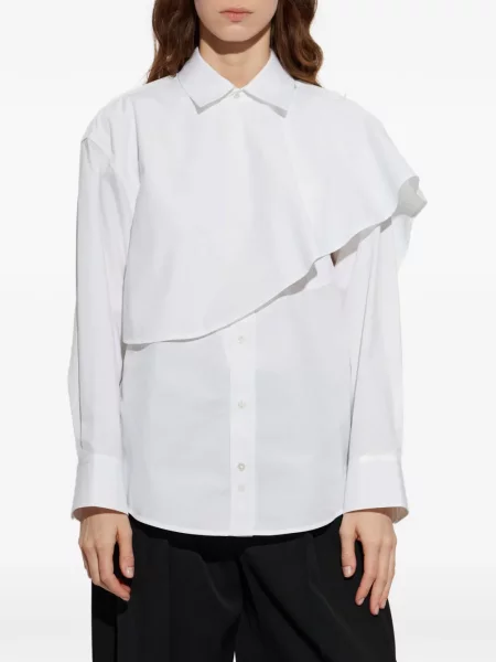 Długa koszula Alexander Wang biała