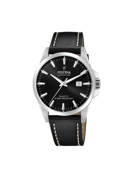FESTINA Analogové hodinky Watch Swiss Made' černá