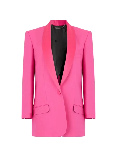 Sacou John Richmond cu rever roz
