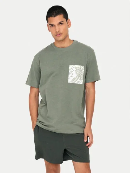 Only & Sons Tricou verde