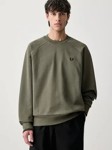 Fred Perry bluza oversize czarna