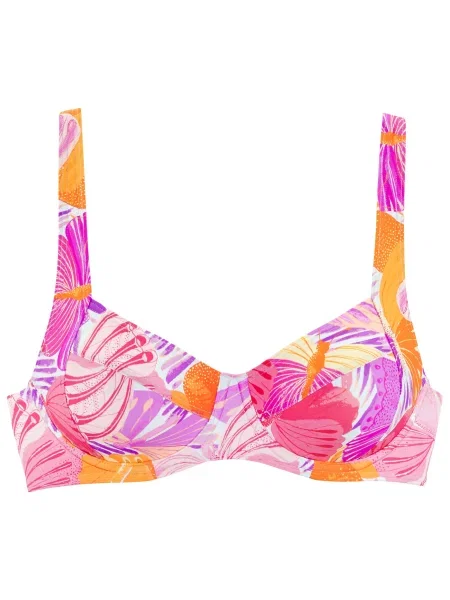 SUNSEEKER Sutien costum de baie lila / portocaliu zmeură roz