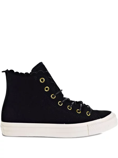 Sneakerși Converse Chuck Taylor All Star cu volane cu motiv cu inimi albastru