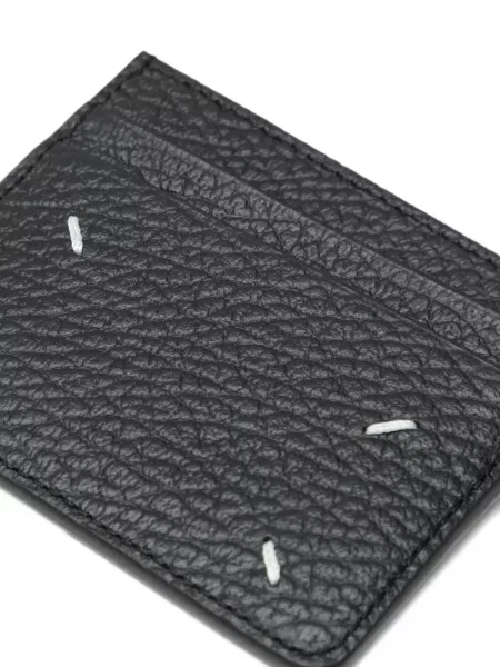 Portofel Maison Margiela din piele negru