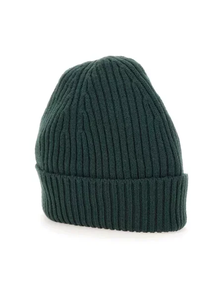 Lacoste czapka wełniana zielona