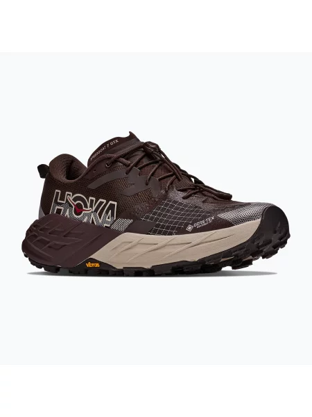 Încălțăminte de alergare pentru bărbați HOKA Speedgoat 7 GTX spiced chocolate/river rock grey gri