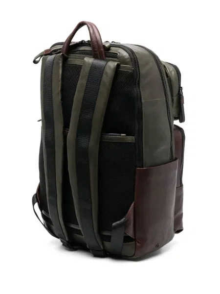 Rucsac Piquadro cu autograf verde