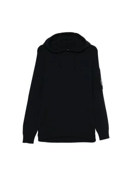 Bluza z kapturem C.p. Company z kapturem niebieska