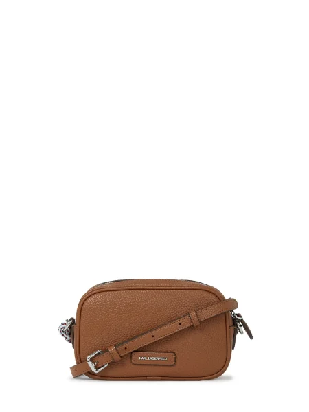 Geanta crossbody Karl Lagerfeld maro