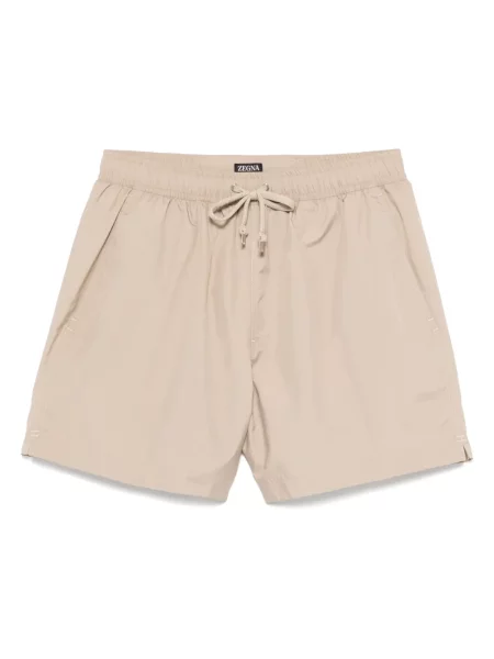 Pantaloni scurți Zegna cu cordon