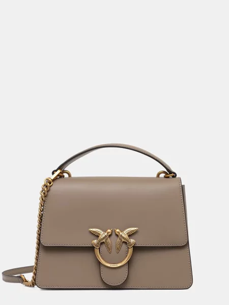 Rucsac Pinko din piele bej