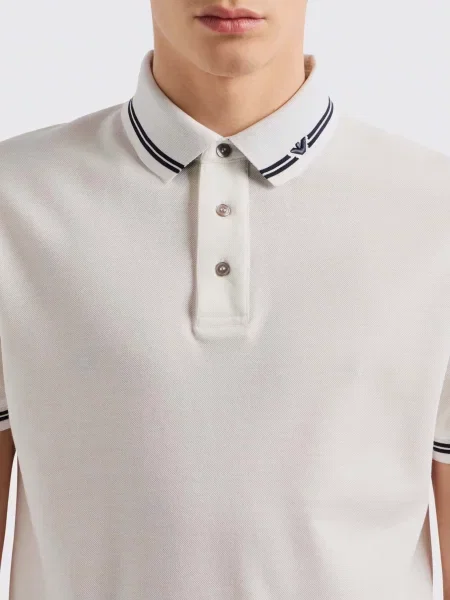 Поло Emporio Armani білий