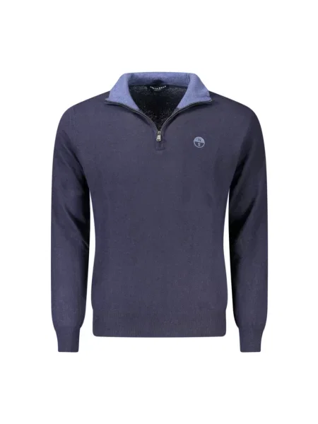 Sweter North Sails z kaszmiru niebieski