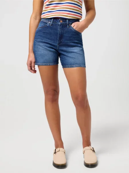 Wrangler Шорти джинсові синій