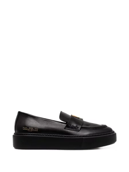 Pantofi loafer Vanda Novak cu platformă negru