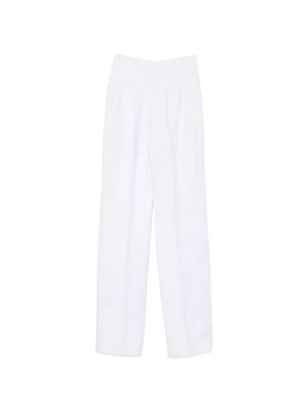 Pantaloni Mitiliane Couture alb