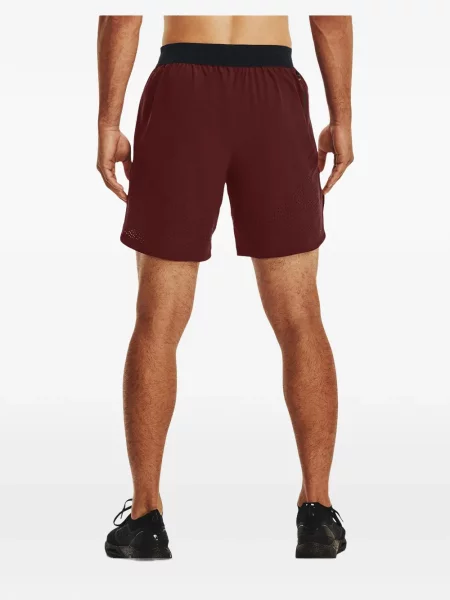 Pantaloni scurți Under Armour stretch roșu