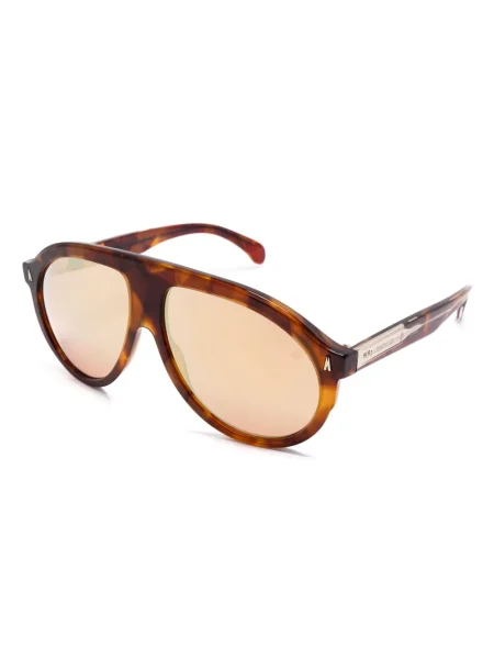 Ochelari de soare Moncler Eyewear maro