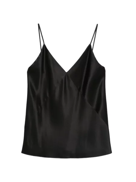 Μπλούζα Max Mara με λαιμόκοψη v μαύρο