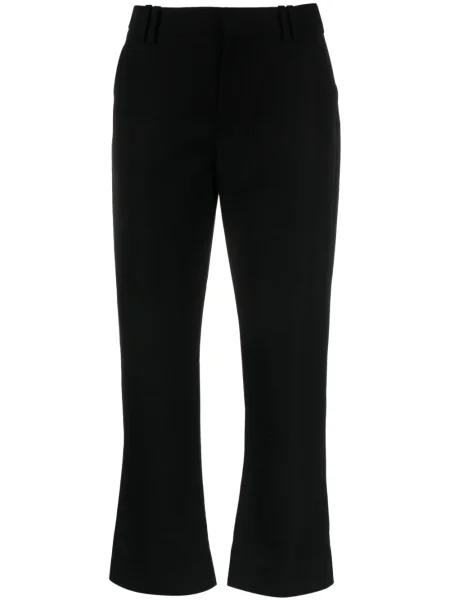 Cropp pantaloni Balmain de lână negru