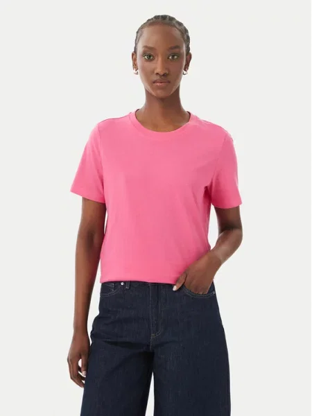 VERO MODA Majica VMPAULINA roza ružičasta