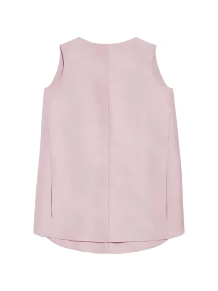 Rochie mini Balenciaga fără mâneci roz