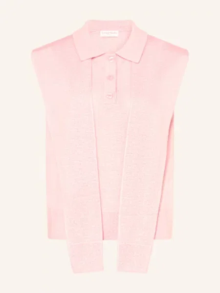 Leger Studio Dzianinowa Koszulka Darina rosa różowa