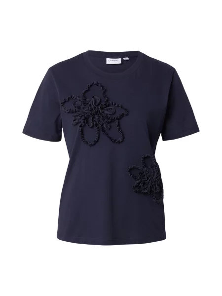 COMMA Tricou închis albastru