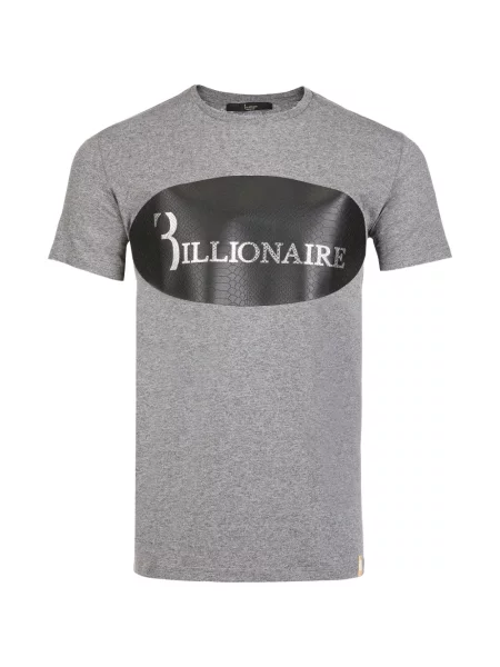 Tricou Billionaire cu imagine gri