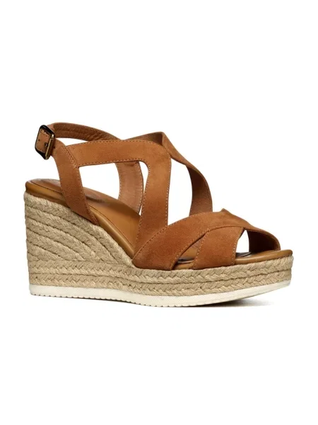 Espadryle Geox brązowe