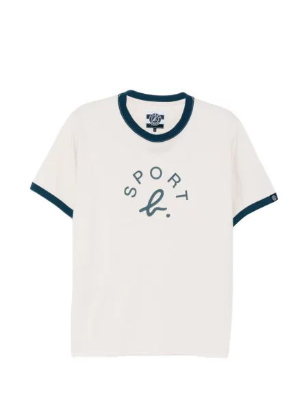 Tricou Sport B. By Agnès B. cu imagine roz