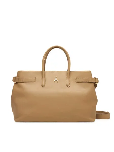 Patrizia Pepe Ročna torba bež