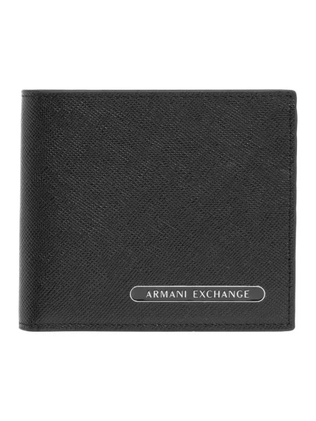 Portfel Armani Exchange czarny