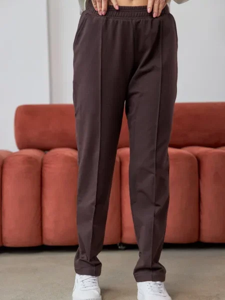 Штани спортивні Umon бавовна/еластан коричневий