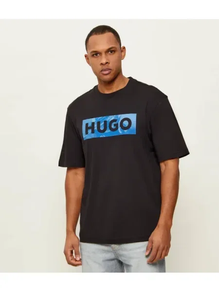 Hugo Blue Tricou Nalien negru